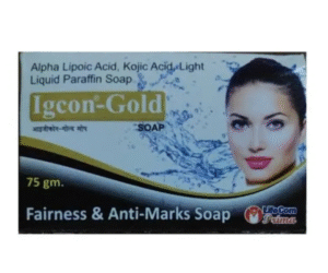 LIFECOM IGCON GOLD SOAP (75g)